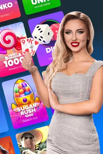 donna sul banner stake casino